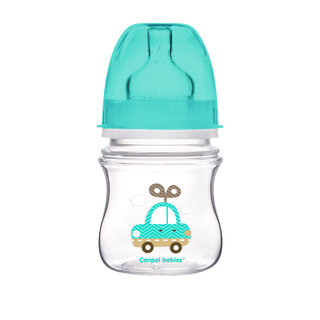 Canpol babies Antikoliková fľaša so širokým hrdlom EasyStart 120 ml PP TOYS