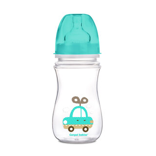 Антиколиковая бутылочка с широким горлышком Canpol babies EasyStart TOYS 240мл 