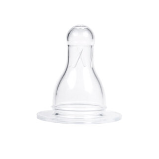 Силиконовая универсальная соска, переменный поток, для бутылочек с узким горлышком Canpol Babies 1 шт