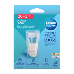 Canpol babies Breast Milk Storage Bags 20 pcs 150ml