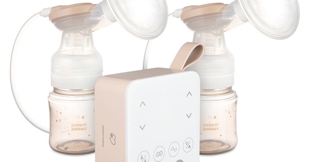 Canpol babies Double Electric Breast Pump ExpressCare with Nasal Aspirator