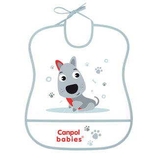 Canpol babies Washable Soft Bib CUTE ANIMALS