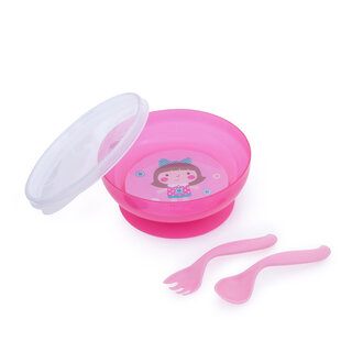 Canpol babies Bowl with Cutlery and Lid 350ml TOYS
