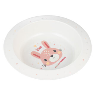 Canpol babies Plastic Bowl for Children 270 ml CUTE ANIMALS