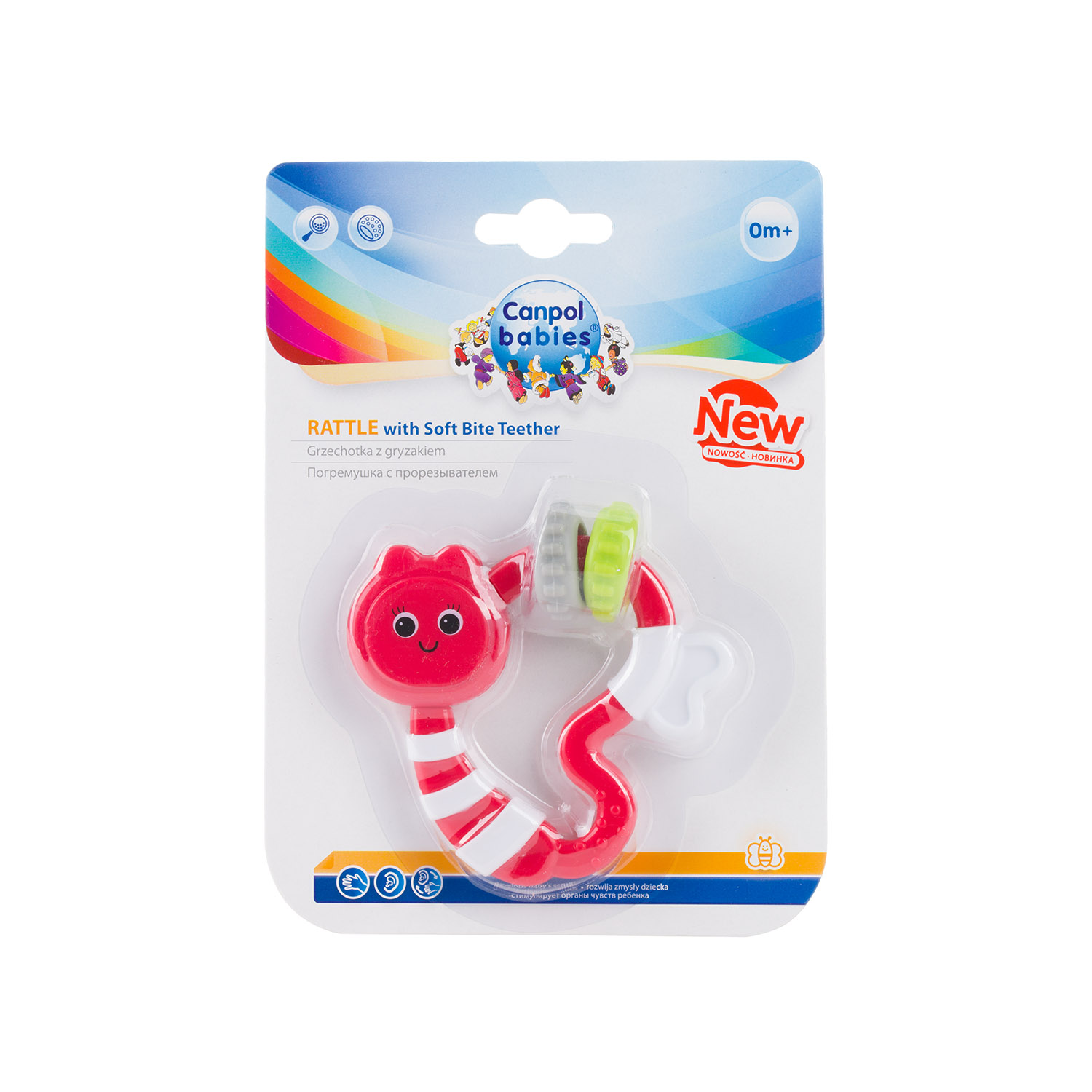Canpol babies Rattle with Teether