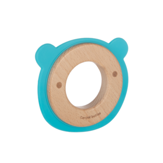 Canpol babies Wooden-Silicone Teether BEAR