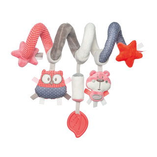 Мягкая игрушка для детской кроватки/коляски Canpol babies PASTEL FRIENDS коралловый