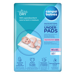 Canpol babies Jednorazové absorpčné hygienické podložky 10 ks