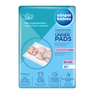 Canpol babies Jednorazové hygienické podložky 60x60 cm
