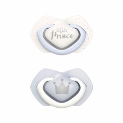 Canpol babies Silicone Symmetrical Soother 0-6m ROYAL BABY 2 pcs