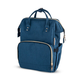 Canpol babies Backpack for Mom with Function of Attaching to the Pram navy blue