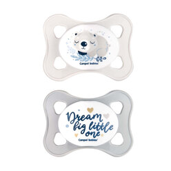 Canpol babies Пустушка силіконова симетрична 0-2м міні 2 шт