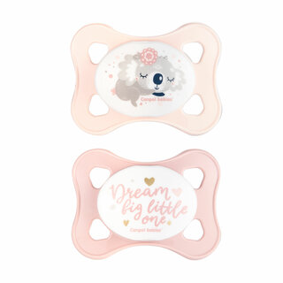 Canpol babies Пустушка силіконова симетрична 0-2м міні 2 шт