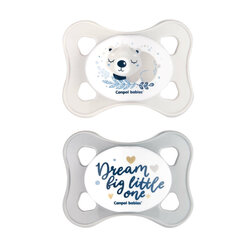 Canpol babies Silicone Symmetrical Soother 0-2m MINI 2 pcs