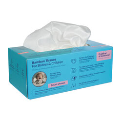 Canpol babies Dry Bamboo Tissues for Babies and Children 100 pcs.