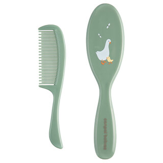 Canpol babies Brush and Comb with Soft Bristles GOOSE