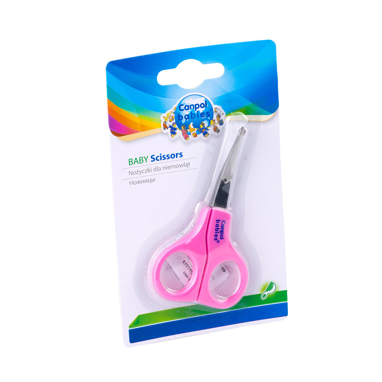 Canpol babies Round Tip Baby Nail Scissors without Cover