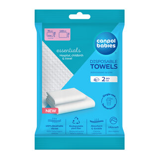 Canpol babies Hygienický jednorázový ručník set 2ks