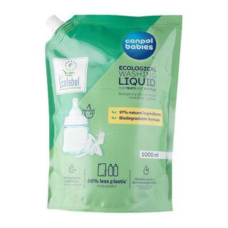 Canpol babies Utántöltő tisztító folyadék cumisüvegekhez és etetőcumikhoz 1000ml