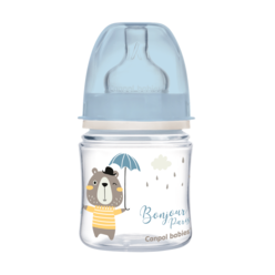 Canpol babies Anti-colic Wide Neck Bottle 120ml PP Easy Start BONJOUR PARIS