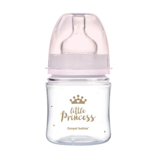 Canpol babies Biberon EasyStart anti-colici cu gât larg 120 ml PP ROYAL BABY