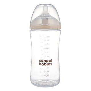 Canpol babies Natural Shape bottle with dual-zone teat 330 ml