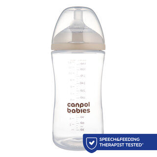 Canpol babies Natural Shape anti-kólikás cumisüveg 330ml