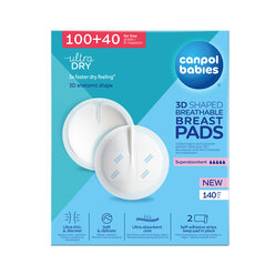 Canpol babies 3D Shaped Breathable Disposable Breast Pads 140 pcs