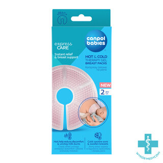 Canpol babies Gelový obklad na prsa Hot&Cold 2ks