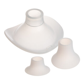 Canpol babies Náhradní silikonový trychtýř a vložky 24/21/19mm k odsávačce mateřského mléka Hands-Free