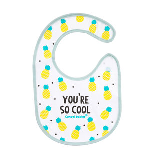 Canpol babies Слинявчик бавовняний So Cool бірюзовий