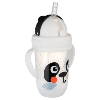 Canpol babies Non-Spill Cup with Weighted Straw 270 ml BabiesBoo panda