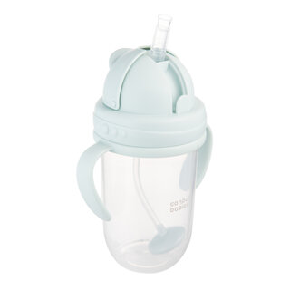 Canpol babies Súlyozott szívószálas itatópohár 270ml menta