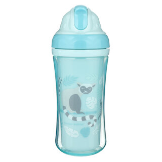 Спортивный поильник с силиконовой трубочкой Canpol babies LEMUR 260 мл