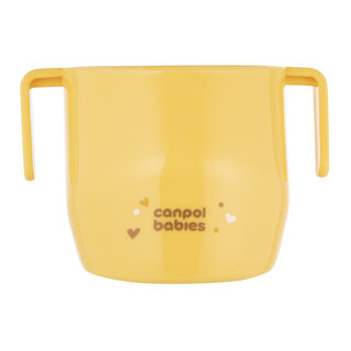 Canpol babies Hrneček tréninkový SMART 180 ml 12m+ žlutý