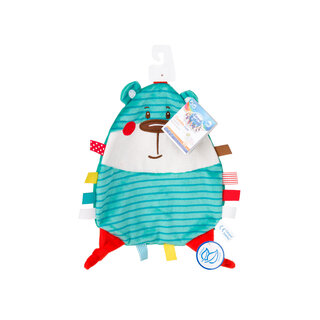 Canpol babies М'яка іграшка з шелестінням 0+ FOREST FRIENDS блакитна