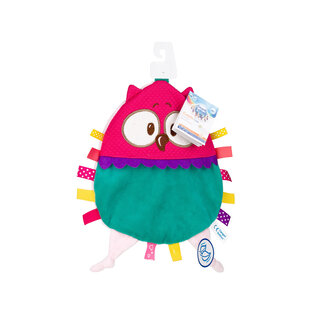 Canpol babies М'яка іграшка з шелестінням 0+ FOREST FRIENDS рожева