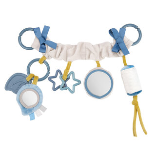 Canpol babies PASTEL FRIENDS babakocsira vagy autóba szerelhető játék szürke