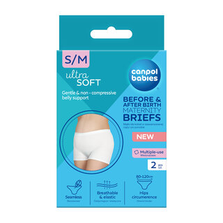 Canpol babies Těhotenské a poporodní kalhotky 2v1 S/M 2ks
