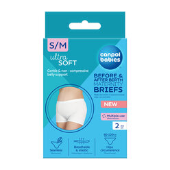 Canpol babies Maternity Briefs Before and After Birth 2 pcs S/M