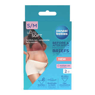Canpol babies Maternity Briefs Before and After Birth 2 pcs S/M