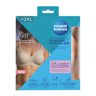 Canpol babies Nursing & pumping bra MumFIT size 2XL