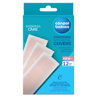 Canpol babies Disposable Hygiene Covers for Gel Packs for Heat or Cold Therapy 12 pcs