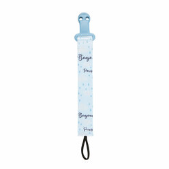 Canpol babies Soother Clip with Ribbon BONJOUR PARIS