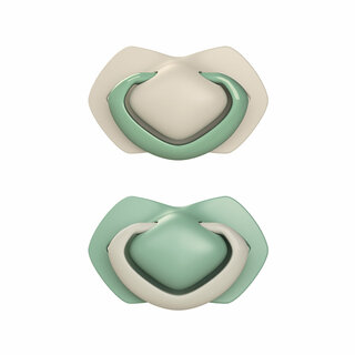 Пустышка симметричная силиконовая Canpol Babies Pure Love 0-6 мес, 2 шт.