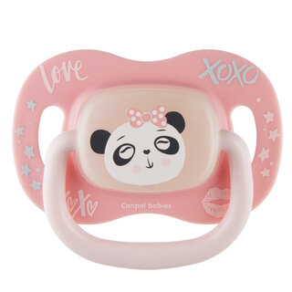 Canpol babies Cherry Silicone Soother 0-6m EXOTIC ANIMALS panda
