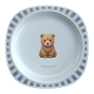 Canpol babies Suction plate 23 cm Woodland blue​